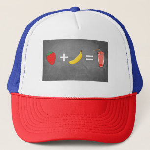 Ontwerp van een gezonde levensstijl trucker pet