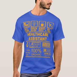 ONTWERP VAN EEN GEZONDHEIDSBIJSTAND T-SHIRT