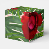 Ontwerp van een kartonnen doos bedankdoosjes (Achterkant)