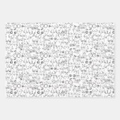 ontwerp van een minimale inpakpapiervellen voor bo inpakpapier vel (Voorkant)