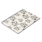 Ontwerp van een oude tijger notitieboek (Linkerzijde)