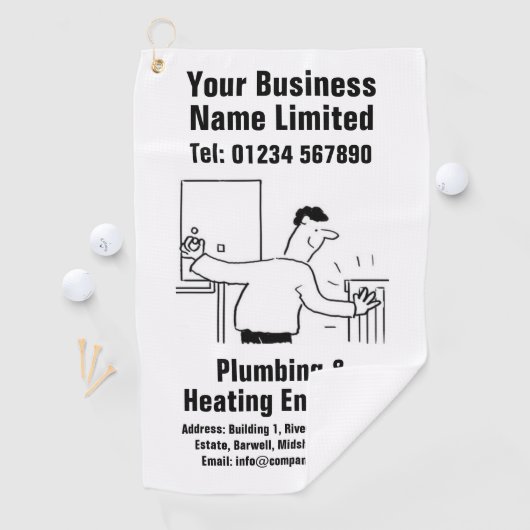 Ontwerp van een plug-in- en verwarmingstoestel golfhanddoek (Insitu)