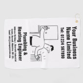 Ontwerp van een plug-in- en verwarmingstoestel golfhanddoek (Horizontaal)