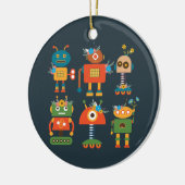 Ontwerp van een robot voor kinderen keramisch ornament (Links)
