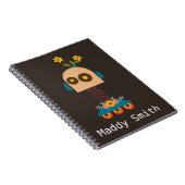 Ontwerp van een robot voor kinderen notitieboek (Rechterzijde)