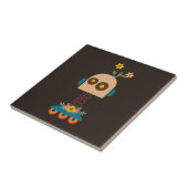 Ontwerp van een robot voor kinderen tegeltje (Zijkant)