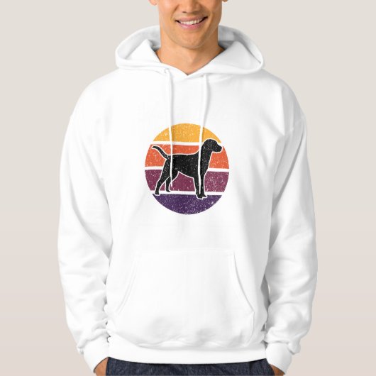 ontwerp van een schattige hond hoodie (Voorkant)