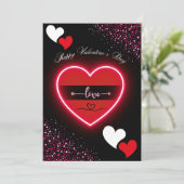 Ontwerp van een Valentijnskaart Feestdagenkaart (Staand voorkant)