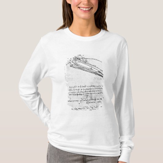 Ontwerp van een vliegmachine t-shirt (Voorkant)