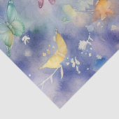Ontwerp van een Whimsical Butterfly-serie 11 Tissuepapier (Detail)