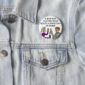 Ontwerp van een WIJN-proevertest Ronde Button 5,7 Cm (In situ)