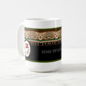 Ontwerp van eerste klasse met Titanic Koffiemok (Voorkant links)