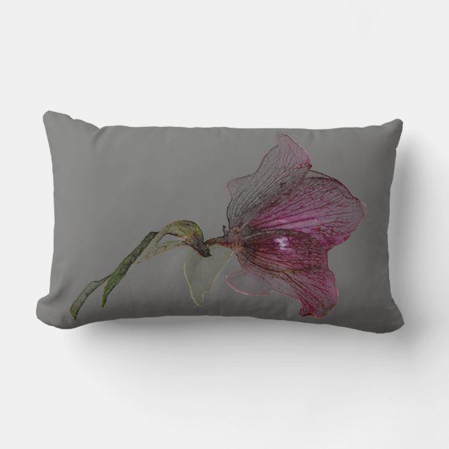 Ontwerp van elastische bloemen kussen (Voorkant)