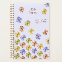 Ontwerp van elastische bloemen planner