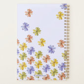 Ontwerp van elastische bloemen planner (Achterkant)