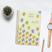 Ontwerp van elastische bloemen planner