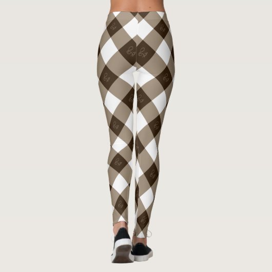 Ontwerp van elegant en grafisch patroonpatroon leggings (Achterkant)