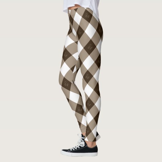 Ontwerp van elegant en grafisch patroonpatroon leggings (Links)