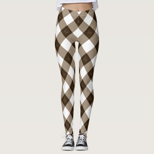 Ontwerp van elegant en grafisch patroonpatroon leggings (Voorkant)