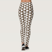 Ontwerp van elegant en grafisch patroonpatroon leggings (Achterkant)