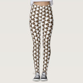 Ontwerp van elegant en grafisch patroonpatroon leggings (Voorkant)