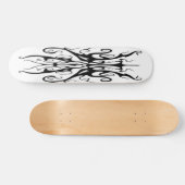 Ontwerp van elegant Tattoo op basis van stam - zwa Persoonlijk Skateboard (Horizontaal)