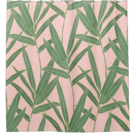 Ontwerp van elegante bamboe douchegordijn