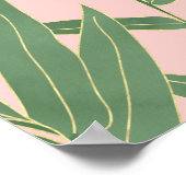 Ontwerp van elegante bamboe poster (Hoek)