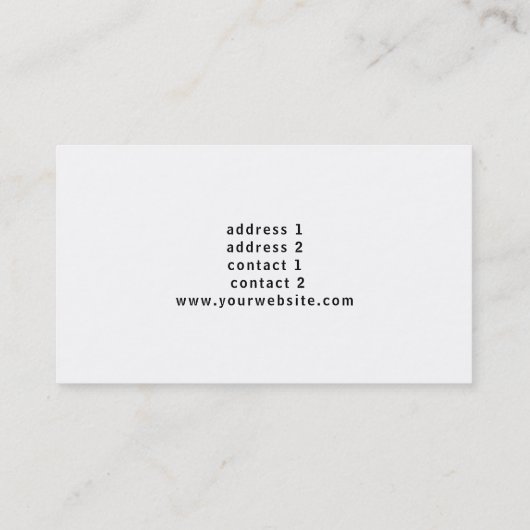 ontwerp van elegante florale piano - lessen visitekaartje (Achterkant)