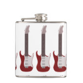 Ontwerp van elektrische gitaar heupfles (Voorkant)