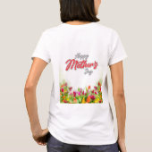 Ontwerp van Elelgant Colorful Moederdag T-shirt (Achterkant)