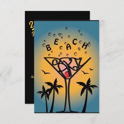 Ontwerp van elke partij kaart (Voorkant / Achterkant)