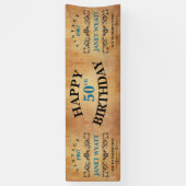 ontwerp van elke zondag spandoek (Verticaal)