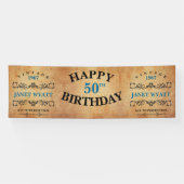 ontwerp van elke zondag spandoek (Horizontaal)