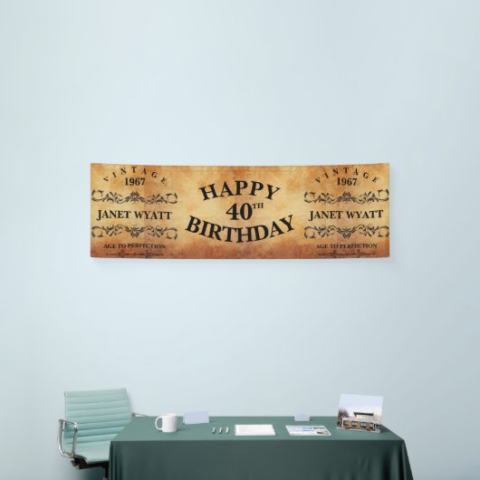 ontwerp van elke zondag spandoek (Beurs)