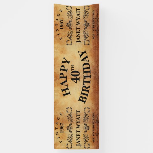  ontwerp van elke zondag spandoek (Verticaal)