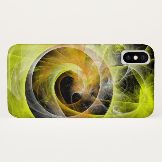ontwerp van fiery vortex Case-Mate iPhone case (Achterkant (horizontaal))