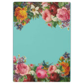  ontwerp van Floral aanpassen Klembord (Achterkant)