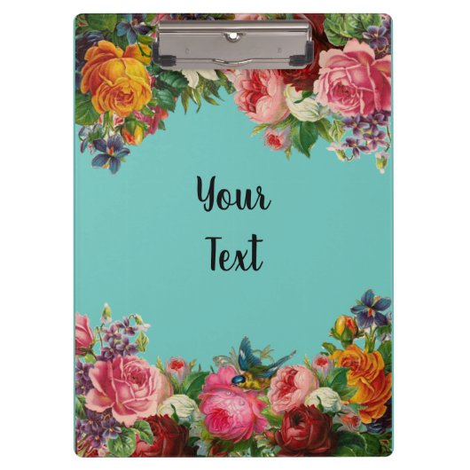  ontwerp van Floral aanpassen Klembord (Voorkant)