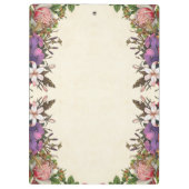 ontwerp van Floral aanpassen Klembord (Achterkant)
