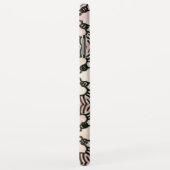 Ontwerp van Floral Circuitry op een iPhone Case (Achterkant/rechts)