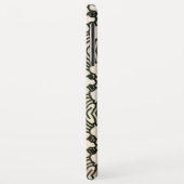 Ontwerp van Floral Circuitry op een iPhone Case (Achterkant/links)