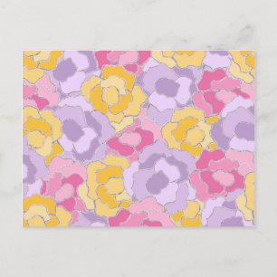 Ontwerp van Floral Pattern Briefkaart