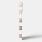 Ontwerp van Floral Pineapple Monogram Case-Mate iPhone Case (Achterkant / Rechts)