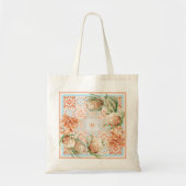 Ontwerp van Floral scarf Tote Bag (Voorkant)
