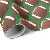 Ontwerp van football cadeaupapier (Rol Hoek)