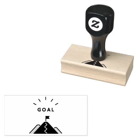 Ontwerp van gebergte rubberstempel (Gestempeld)