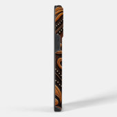 Ontwerp van geboost leder iPhone hoesje (Rechterkant)