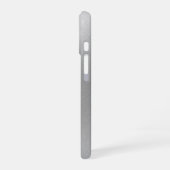 Ontwerp van geborsteld metaal - iPhone 16 hoesje (Linkerkant)