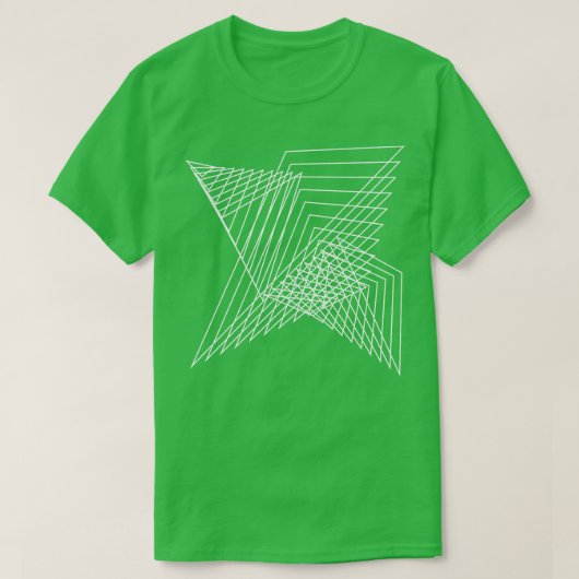 ontwerp van geometrische lijnen 5 t-shirt (Design voorkant)